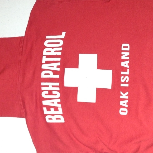 ♥️ Beach Patrol Hoodie- Oak Island- Size Adult Small - Picture 5 of 8